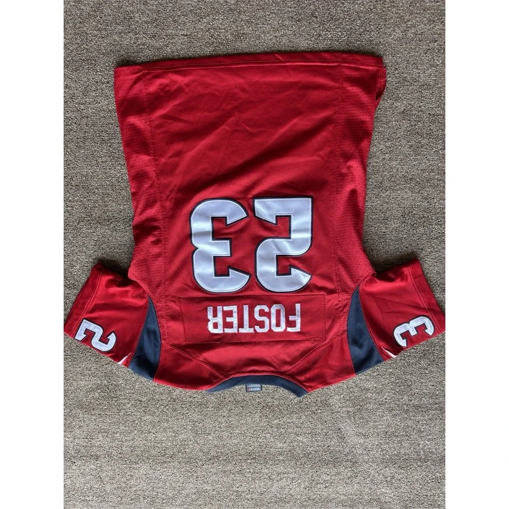 Womens Houston Texans Nike Arian Foster #23 Equipment On Field Red Jersey Size M